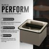 Rattleware Stainless Steel Knock Box - Perfect for Home, Cafe,