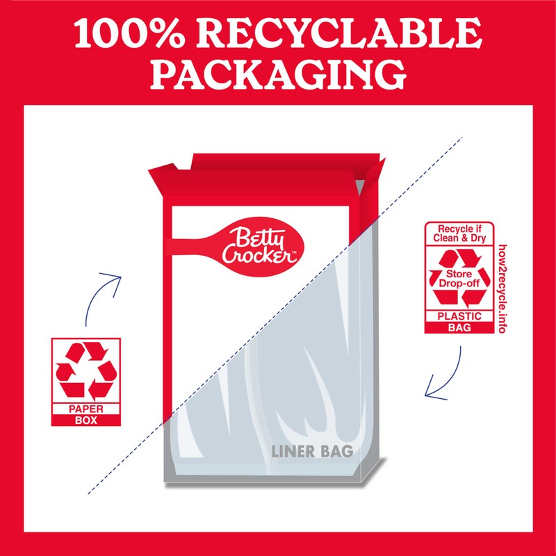 Betty Crocker Delights Supreme Original Brownie Mix, 16 oz. (Pack