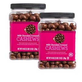 Milk Chocolate Covered Cashews, 44 oz (44 Ounce (2 Pack))