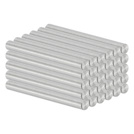 PATIKIL 3mm x 35mm Dowel Pin Stainless Steel, 30 Pcs 304 Stainless Steel Pegs Shelf Pins Rod Support Metal Fasten Elements for Shelves Furniture Fixing Component, Silver