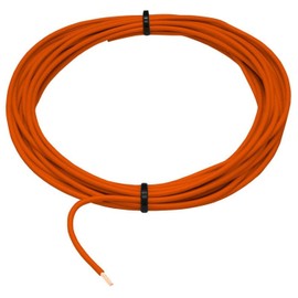 Flry Vehicle Cable Orange 1.5 mm² Round Cable Stranded Car Power Cable 10 m