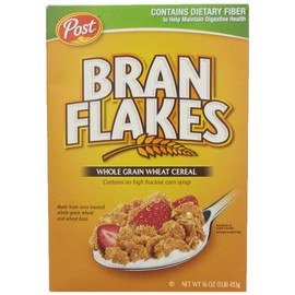 Post Bran Flakes Cereal, 16 oz