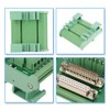 Mumusuki High Quality DB25 D-Sub DIN Rail Mount Interface Module