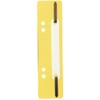 Exacompta 426004B Mounting Strips Polypropylene with Double Holes Plastic Cover