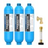 Lifefilter RV Inline Water Filter with Solid Brass 90 Degree