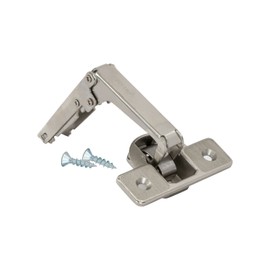 10 Pack Series 200 Salice 70 Degree Pie Cut Corner Overlay Hinge for Bi-Fold Door, Self Closing, Screw-On C2PYA99