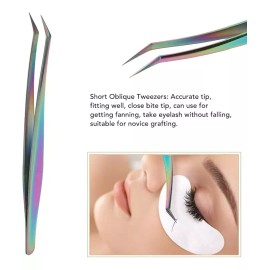 Xiaoya Pinza Para Extensión De Pestañas Mink Técnica Volumen Ruso