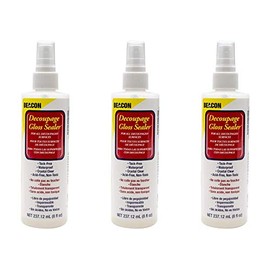 Beacon Decoupage Sealer Gloss, 8-Ounce Pump Spray, 3-Pack