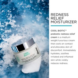 Dr. Brandt Cool Biotic. Luxurious Prebiotic Redness Relief Face Cream that Hydrates and Sooths. Alleviates Discomfort from Redness and Irritation, and Calms Skin (1.7 oz)