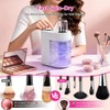 Electric Makeup Brush Cleaner Machine, Automatic Cleaning Fast Drying |