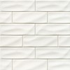 MSI Whisper White Handcrafted 4 in. x 12 in. Matte
