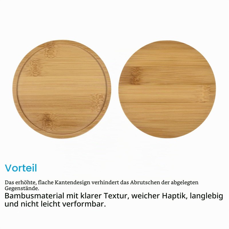 sourcing map Set of 2 Saucers for Flower Pots, 12