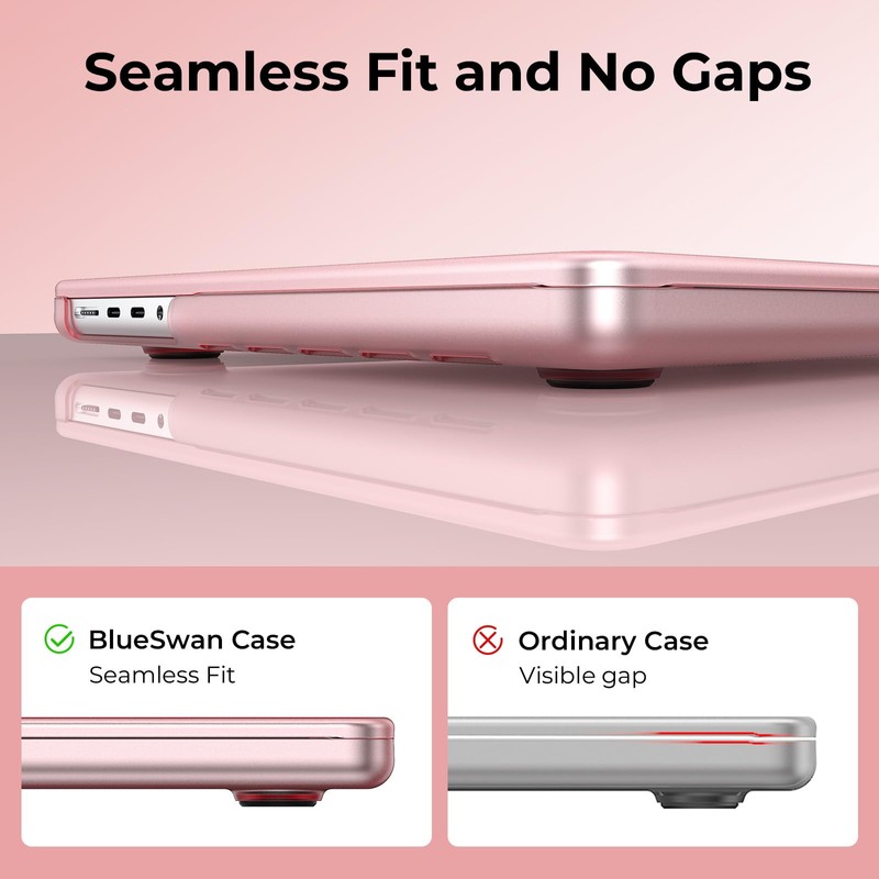 BlueSwan Matte Case for MacBook Pro 14 M5 M4 M3