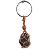 Diy Keychain Unfinished Macrame String Lanyard Stone Crystal Holder Cord