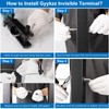 Gyykzz 20 Pack Invisible Cable Railing Kit for 1/8" Wire