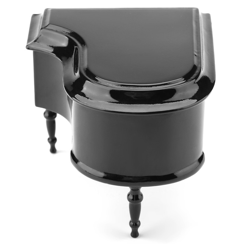 Exquisite Wooden Mini Piano Model Display Decoration Home Coffee House