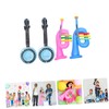 Vaguelly 4pcs Inflatable Musical Instruments Trumpet Banjo Toys for Boys