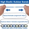 GUSDYIT 9PCS Large Rubber Bands for 55, 65 Gallon Trash