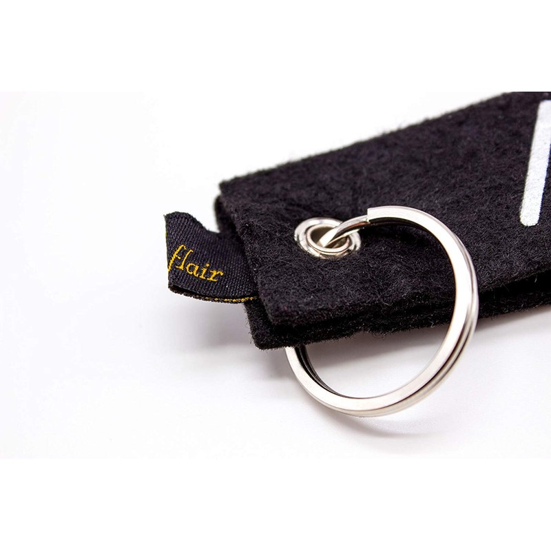 Luxflair Felt Keyring for Geeks and Nerds, 127.0.0.1, Keyring