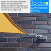 Toldoro® Ceiling Mount & Wall Bracket Made of Stainless Steel/Rustproof