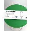 IKEA New Ikea UPPFYLLD Salad shaker with strainer, bright green/clear,
