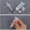 8Pcs 15mlMini Refillable EmptyTubeLipGloss Balm Clear Cosmetic Container Soft Tubes