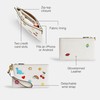 Coach Essential Small Wristlet with Sticker Print, B4/Chalk Multi