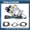 Carburetor Kit Compatible with Westinghouse WGen9500DF WGen9500DFC Portable Generator Dual