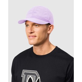 Taidor Quick Dry Baseball Cap Curved Brim Hat Laser Cut Mesh-Back Cap Light Purple M