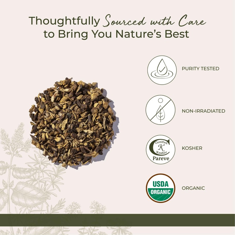 Starwest Botanicals Organic Dried Licorice Root - Herb for Loose