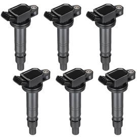 SYKRSS Set of 6 UF495 Ignition Coil Pack Compatible with Toyota 4Runner Tundra Tacoma Camry Solara FJ Cruiser Matrix Corolla Scion xB 1.8L 2.4L 2.7L 4.0L 4.7L L4 V6 Replaces C1426 5C1419 90919-02248