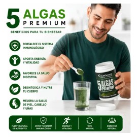 Polvo 5 Algas Premium Nutrigenoma Bienestar Interior Oferta                                                                                           