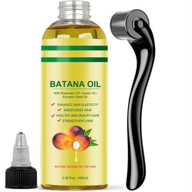 Batana Oil for Hair Growth -100% Pure & Natural Batana Oil from Honduras Dr. Sebi Recommended For Thicker & Stronger Hair (Set 1)
