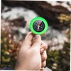 WHAMVOX 9pcs Mini Compass with Heavy Duty Carabiner Accurate Navigation