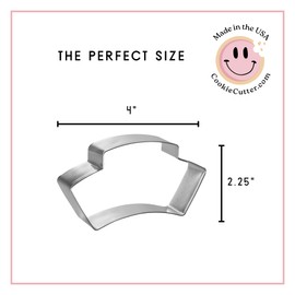Foose Cookie Cutters Nurse Hat 4 Inch, Made in USA