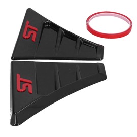 Fydun Cubierta de ventilación del guardabarros lateral, calcomanía decorativo de ventilación lateral, par de fundas de ventilación lateral para accesorios de modificación de estilo ST RS para Focus MK 2, Fydunrmunm19837