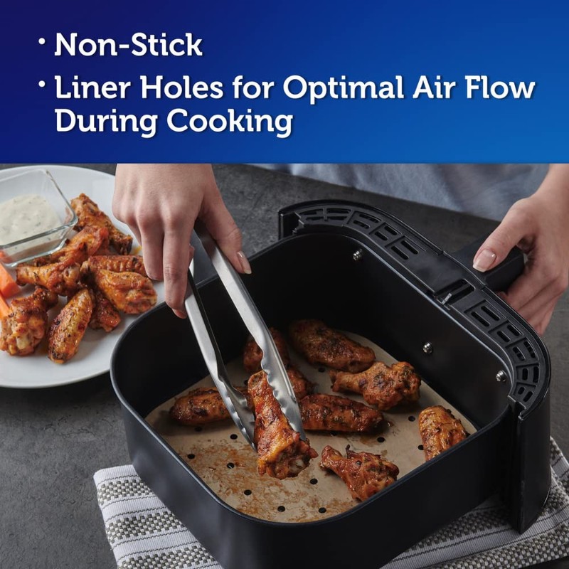 Reynolds Kitchens Air Fryer Liners, 50 Count (Pack of 6)