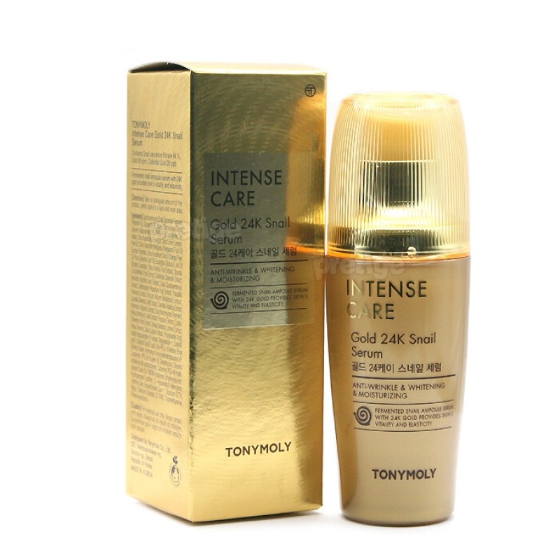 Tony Moly Intense Gold 24K Snail Serum 35ml Essence /