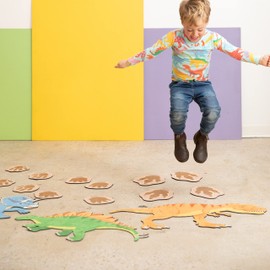 THE FRECKLED FROG Chasing Dinosaurs Mats