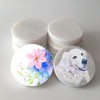 juexiyarticle White Stones for Painting, Round Stone Disc, Smooth Flat