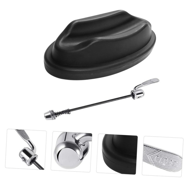 BESPORTBLE Plastic Bike Front Wheel Stabilizer Mounting Pad for Indoor