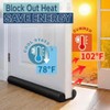 36-Inch Adjustable Door Draft Stopper & Breeze Blocker – Soft