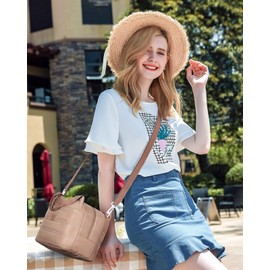 Lekespring Insulated Lunch Bag for Women 9L Portable for Work, Study and Leisure - Khaki