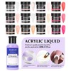 Acrylic Nail Art Kit-Nail Art Manicure Set Acrylic Powder Brush