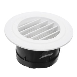 Mipcase Round Air Vent Cover for Air Conditioner Soffit Vent Louver Angle Design for Enhanced Airflow Durable and Easy to Install for Indoor Exhaust Systems