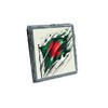 Bangladesh Flag Artistic Slate Coaster with Unique Design, for Home