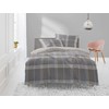 Irisette Bed Linen Maco Satin Grey Size 135 x 200