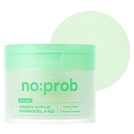 No-Prop Green Apple Hydrogel Pad 157.5g, 1 piece, 45 sheets / 노프랍 그린 애플 하이드로겔 패드 157.5g, 1개, 45매입