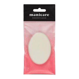 Manicare Oval Cosmetic Sponge, Latex Free, Blending Sponge For Liquid, Cream And Powder Makeup, Smooth Flawless Application, Thick Soft Facial Sponge, Beauty Accessory Tool, Makeup Artist