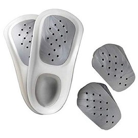 Orthopaedic WalkFit Platinum Insoles (Size 42-43), White